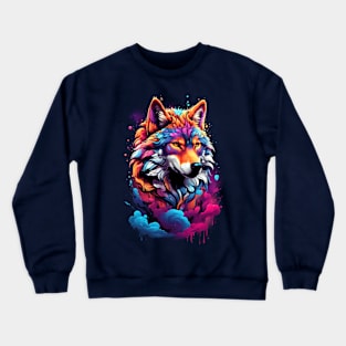 Wolf Nebula 02 Crewneck Sweatshirt